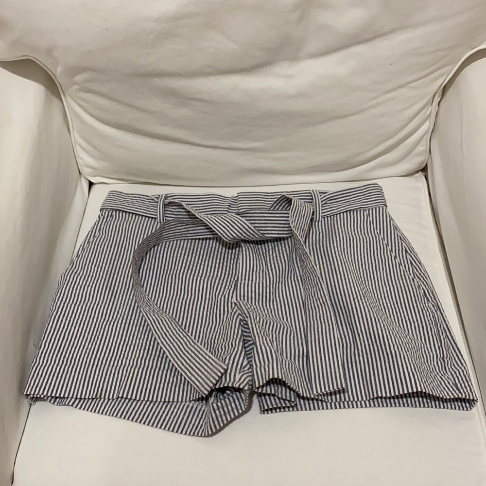Banana Republic Size 6 Striped Shorts